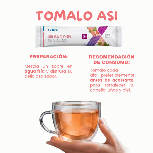 BEAUTY-IN DE FUXION Colágeno Hidrolizado