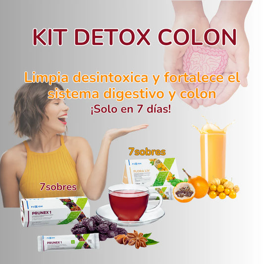 Detox Digestivo Natural – Flora Liv + Prunex-1 | FuXion