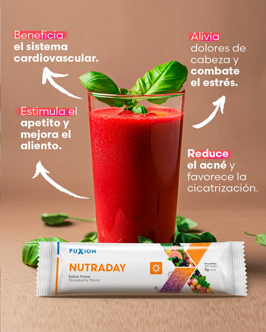 NUTRADAY🍓🍒🫐💙💪SUPLEMENTO ALIMENTICIO FUXION✨vitaminas y minerales