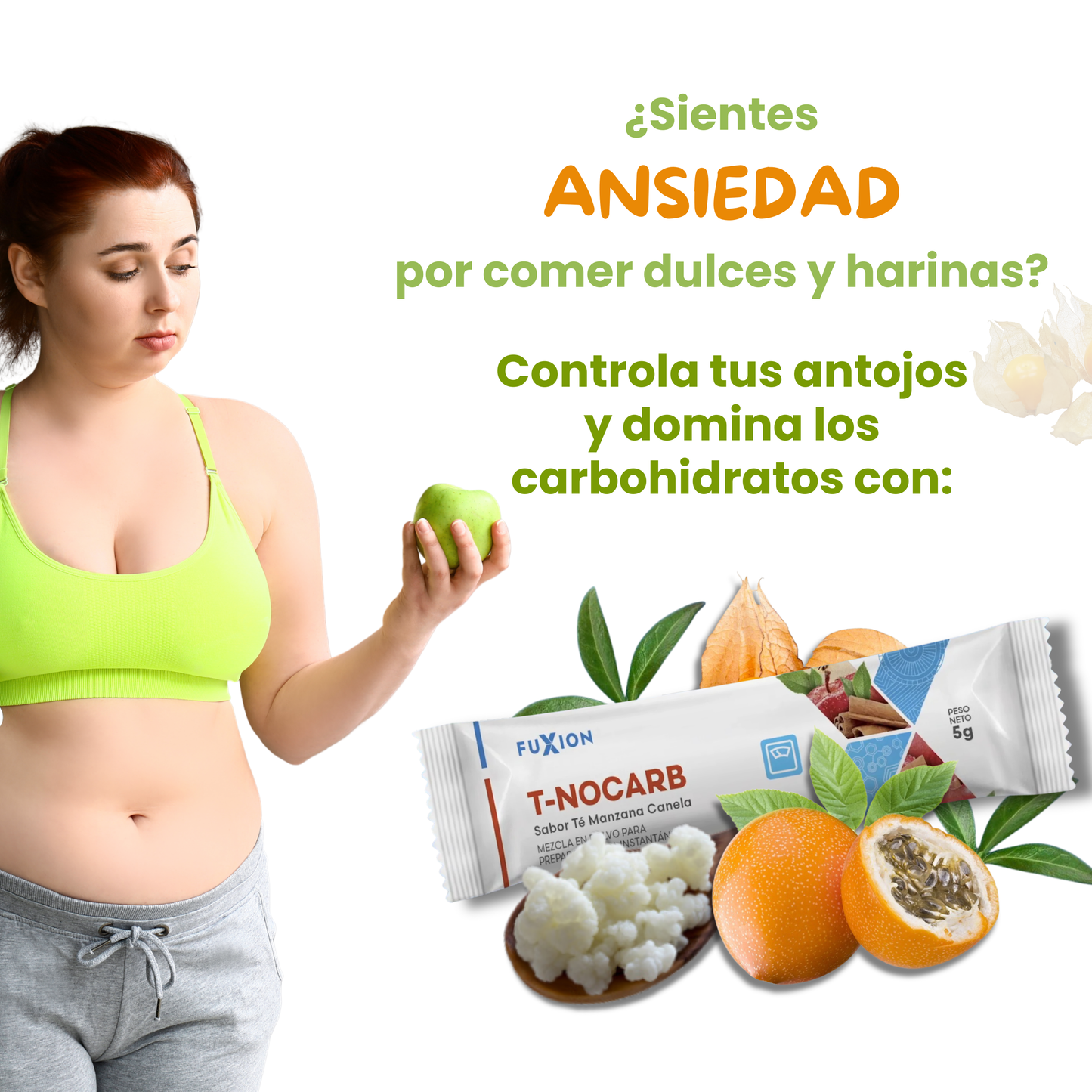 NOCARB-T DE FUXION Equilibra tu glucosa y control de peso