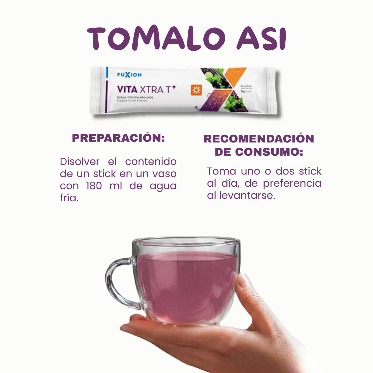 VITA XTRA T+ de FuXion Multivitaminico y Multimineral