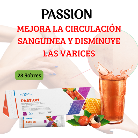 PASSION DE FUXION Alivio Natural para tus Várices