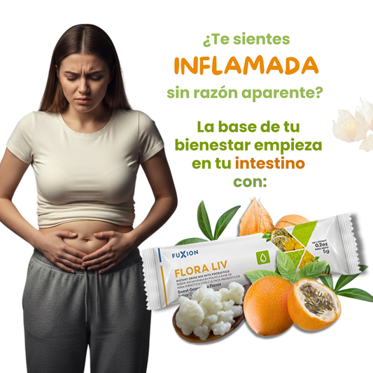 FLORA Liv de FuXion –   Probióticos Naturales  🧘‍♂️🌿