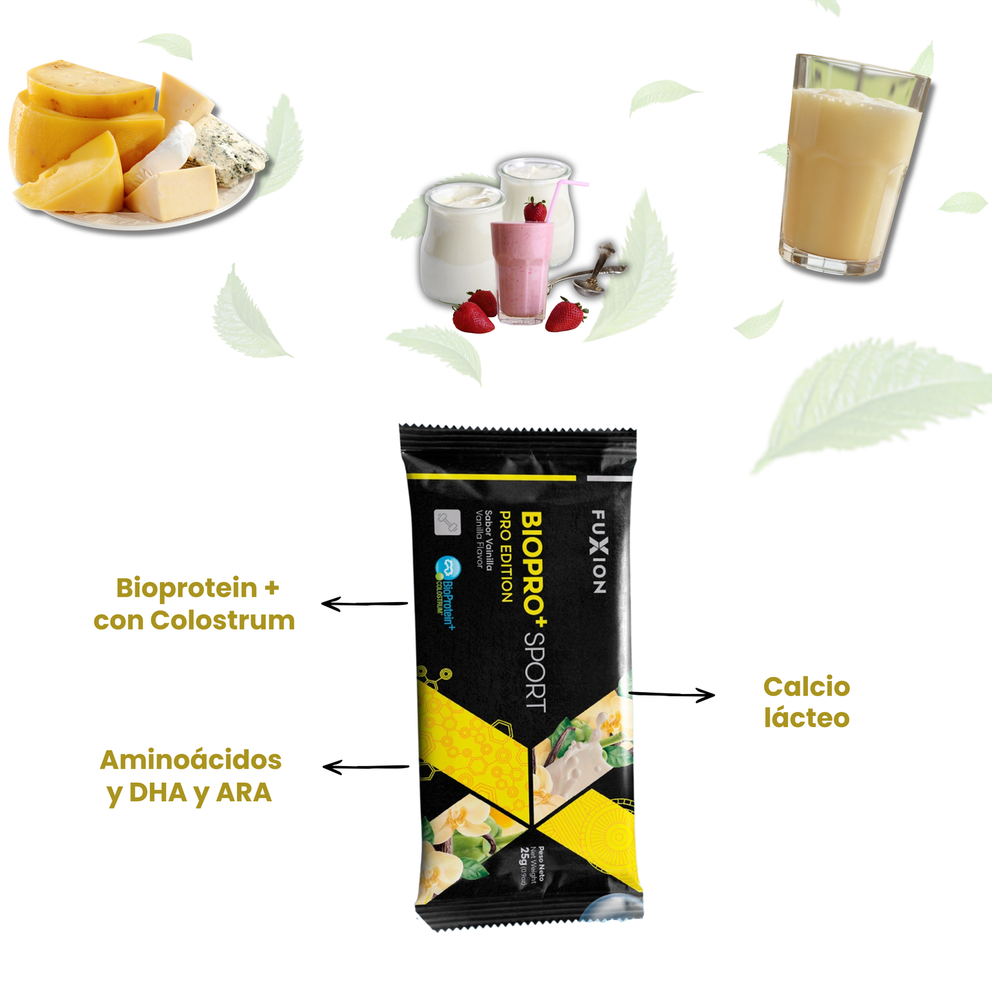 🥇 BIOPRO + SPORT– Proteína Natural  FuXion