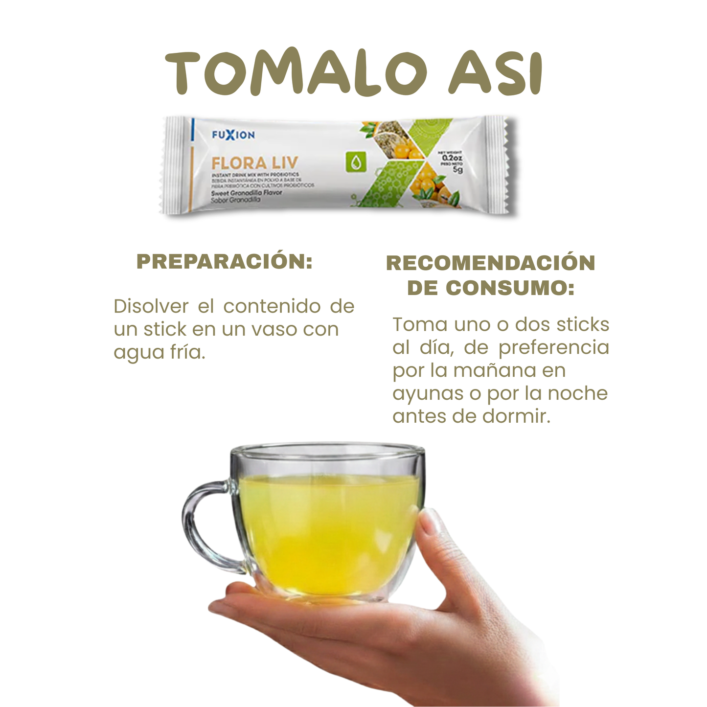 FLORA Liv de FuXion –   Probióticos Naturales  🧘‍♂️🌿