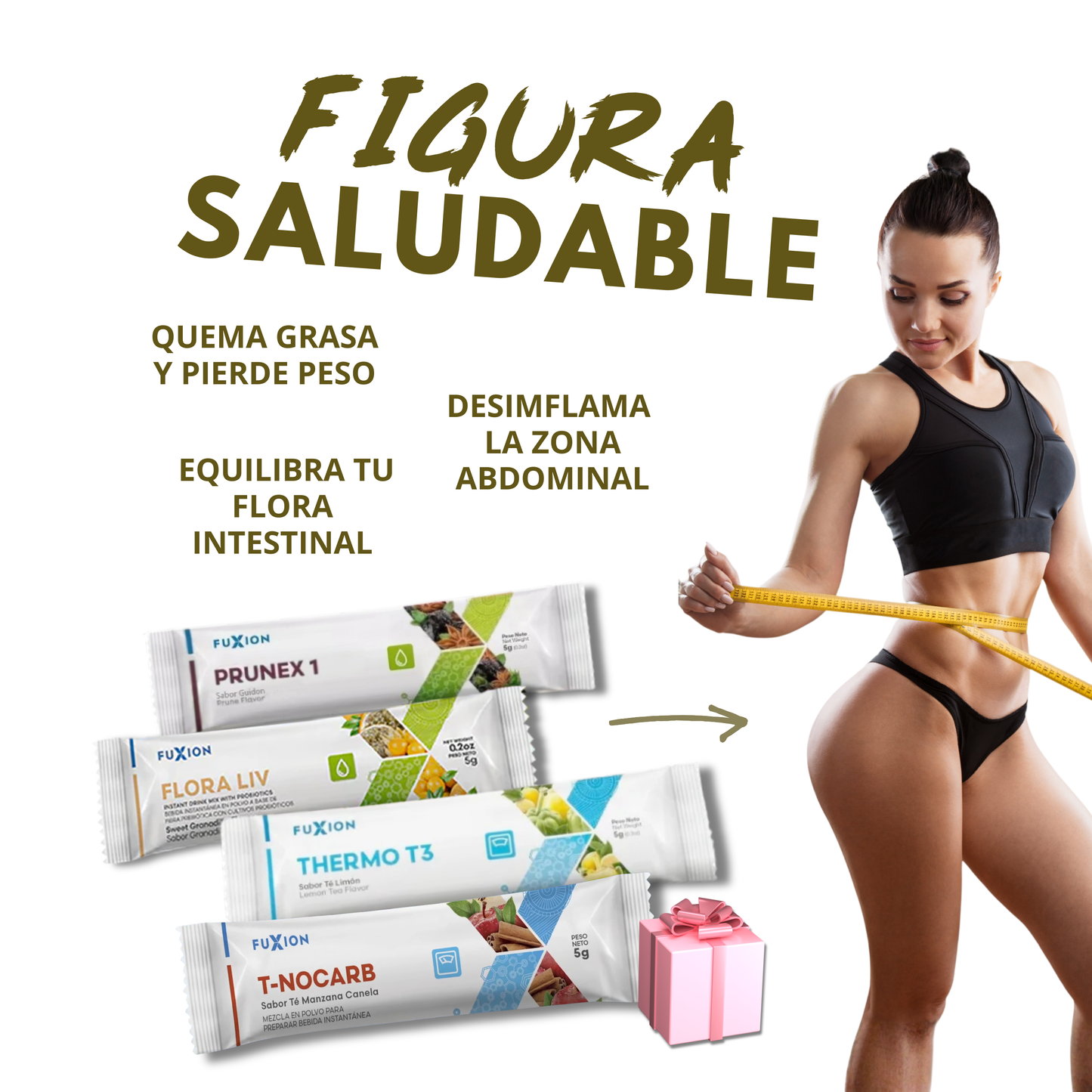 🔥 RETO 30 DIAS -FUXION🌱✨Pack 4+1🎁