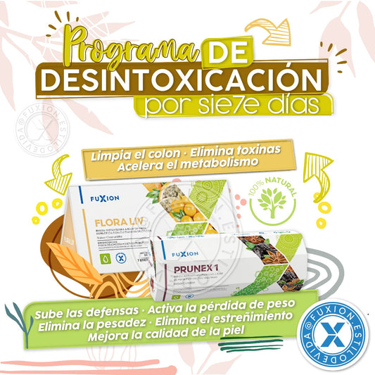 Detox Digestivo Natural – Flora Liv + Prunex-1 | FuXion
