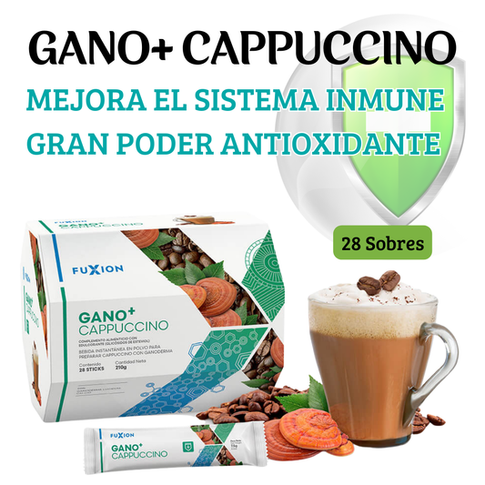GANO+ CAPPUCCINO DE FUXION Ganoderma Lucidum+ Micronutriente