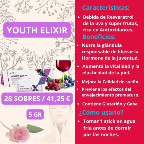 🧬 YOUTH ELIXIR de FuXion –  Anti-Edad🍷🫐🍇