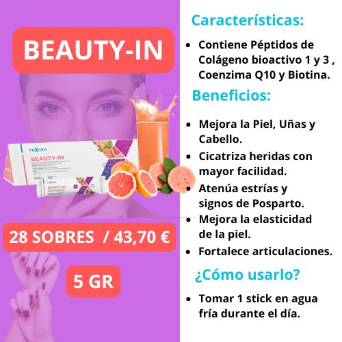 BEAUTY-IN DE FUXION Colágeno Hidrolizado