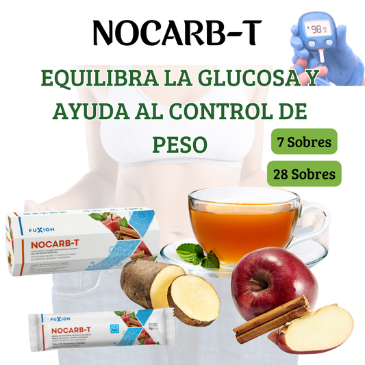 NOCARB-T DE FUXION Equilibra tu glucosa y control de peso