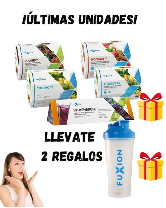Fuxion Cuarteto  100% Natura🌿🫚🍋l | Control de Peso y Digestión Eficiente🧬✨