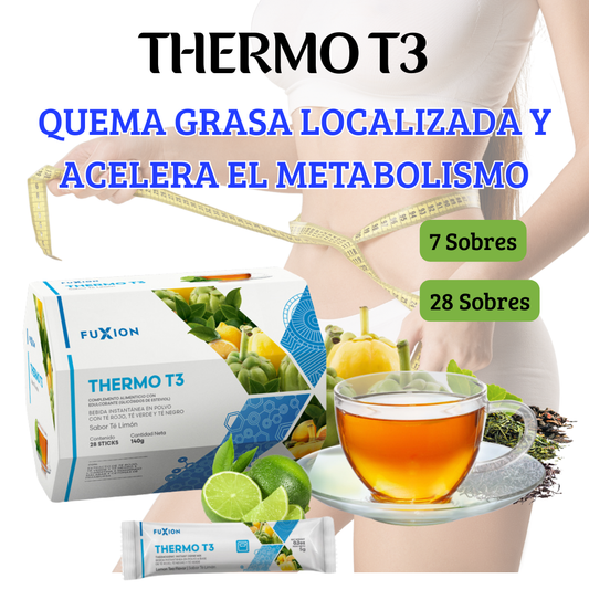 THERMO T3 Fuxion | Termogénico Natural ✨