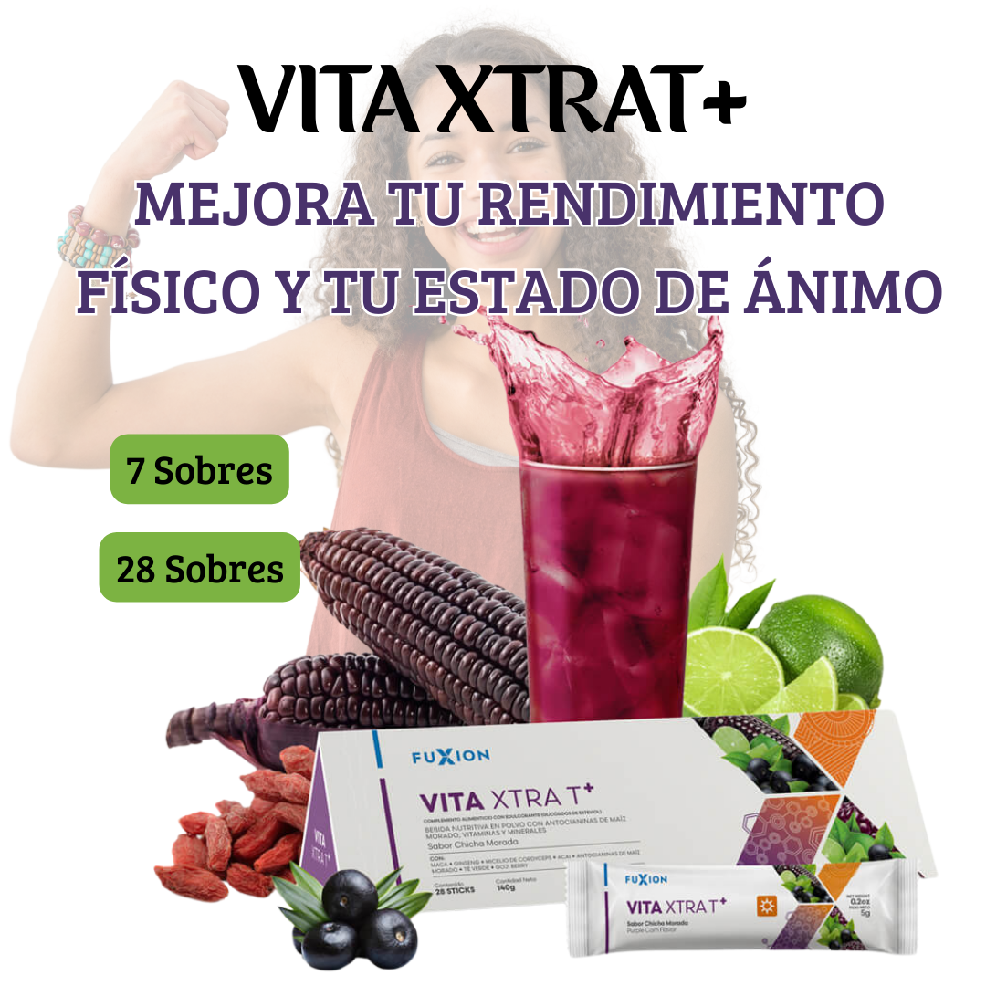 VITA XTRA T+ de FuXion Multivitaminico y Multimineral