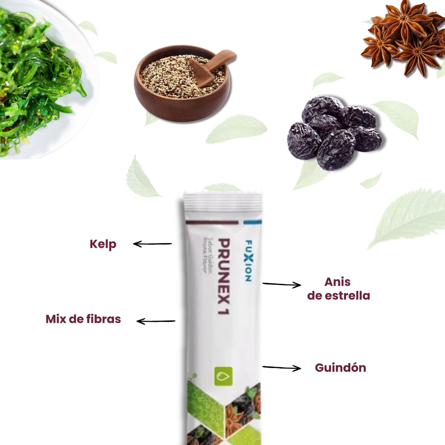 PRUNEX1 Fuxion – Fibra Natural 🌱✨
