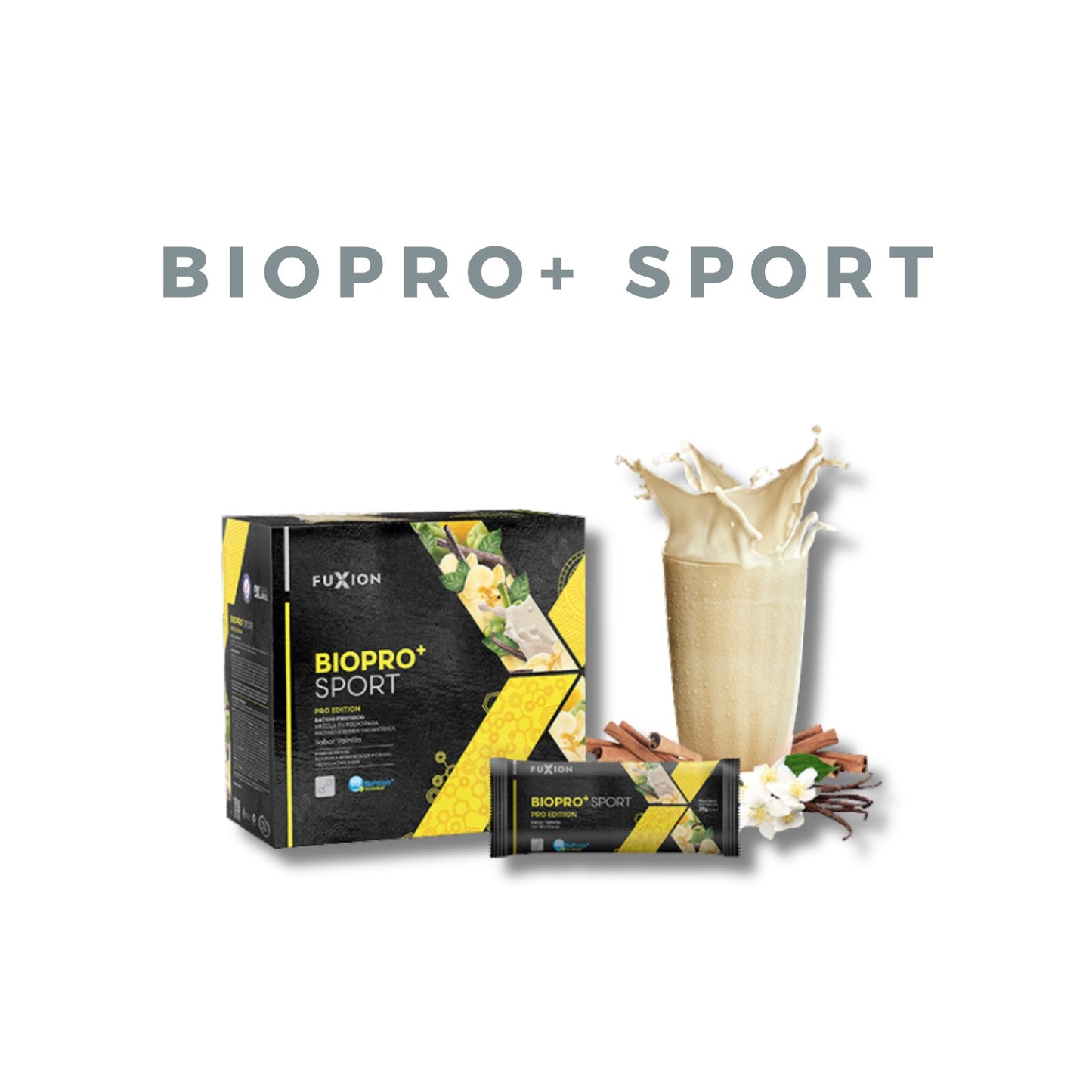 🥇 BIOPRO + SPORT– Proteína Natural  FuXion
