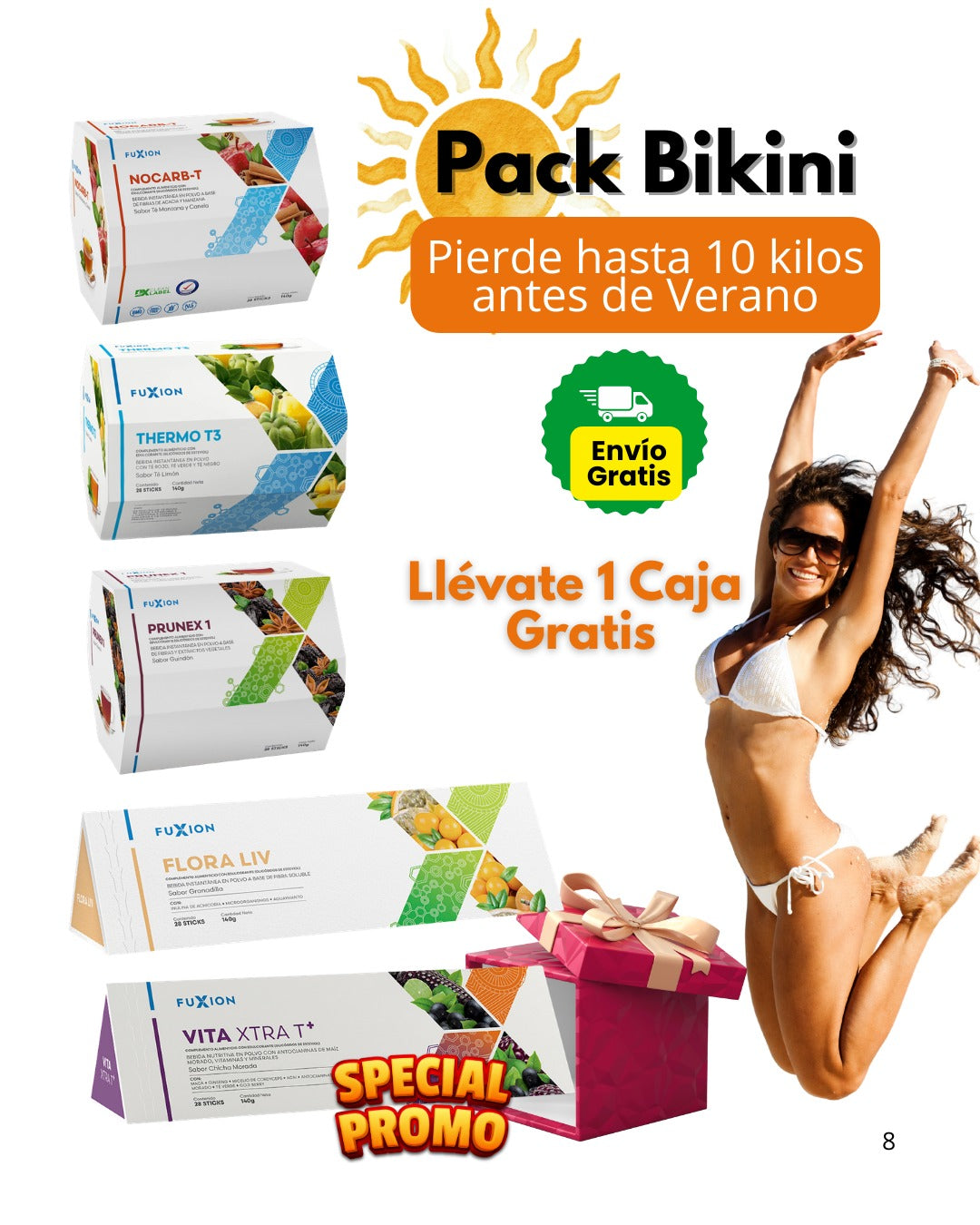 🔥 RETO 30 DIAS -FUXION🌱✨Pack 4+1🎁